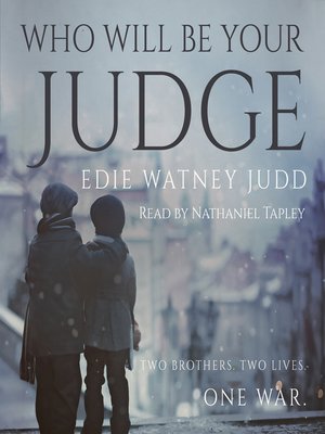 cover image of Who Will Be Your Judge